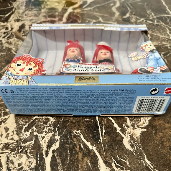 Raggedy Ann & Andy Kelly and Tommy doll set - Picture 2 of 5